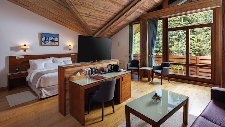 Teleferic Hotel guestroom